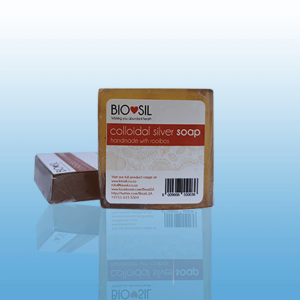 Soap With Colloidal Silver (Rooibos)